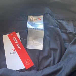 Baleaf UPF jogger type pant size L NWT, black UPF50+